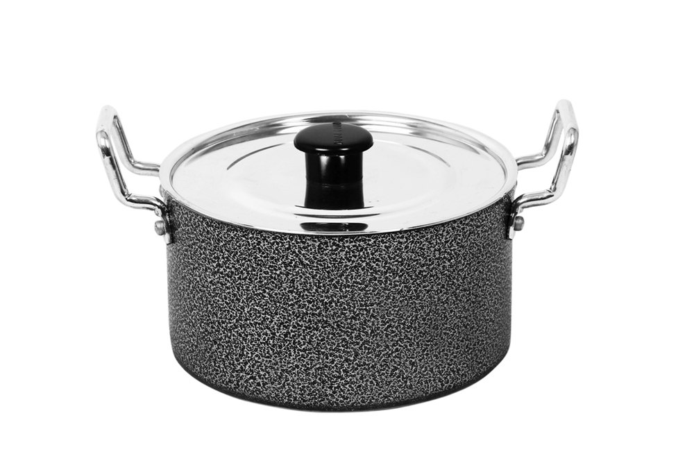 Silver Aluminium Stock Pot, For Kitchen