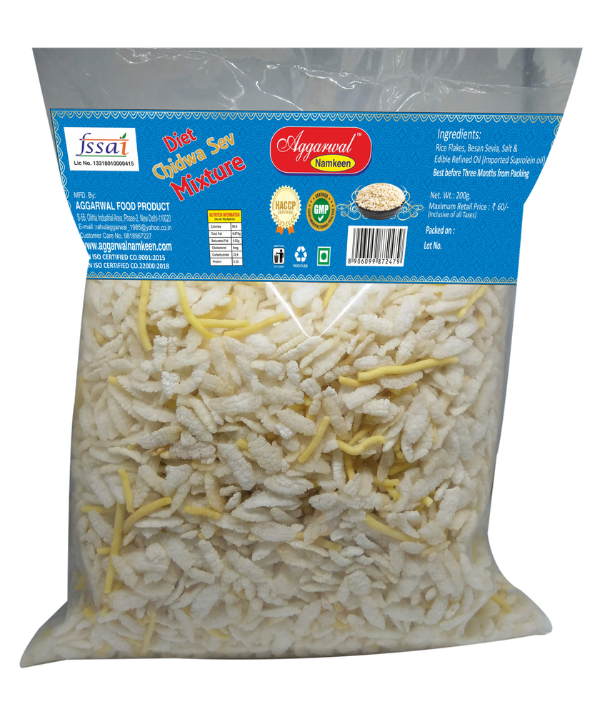 Aggarwal namkeen Dite Chivda Mixture Sev, Packaging Size: 200 Gram