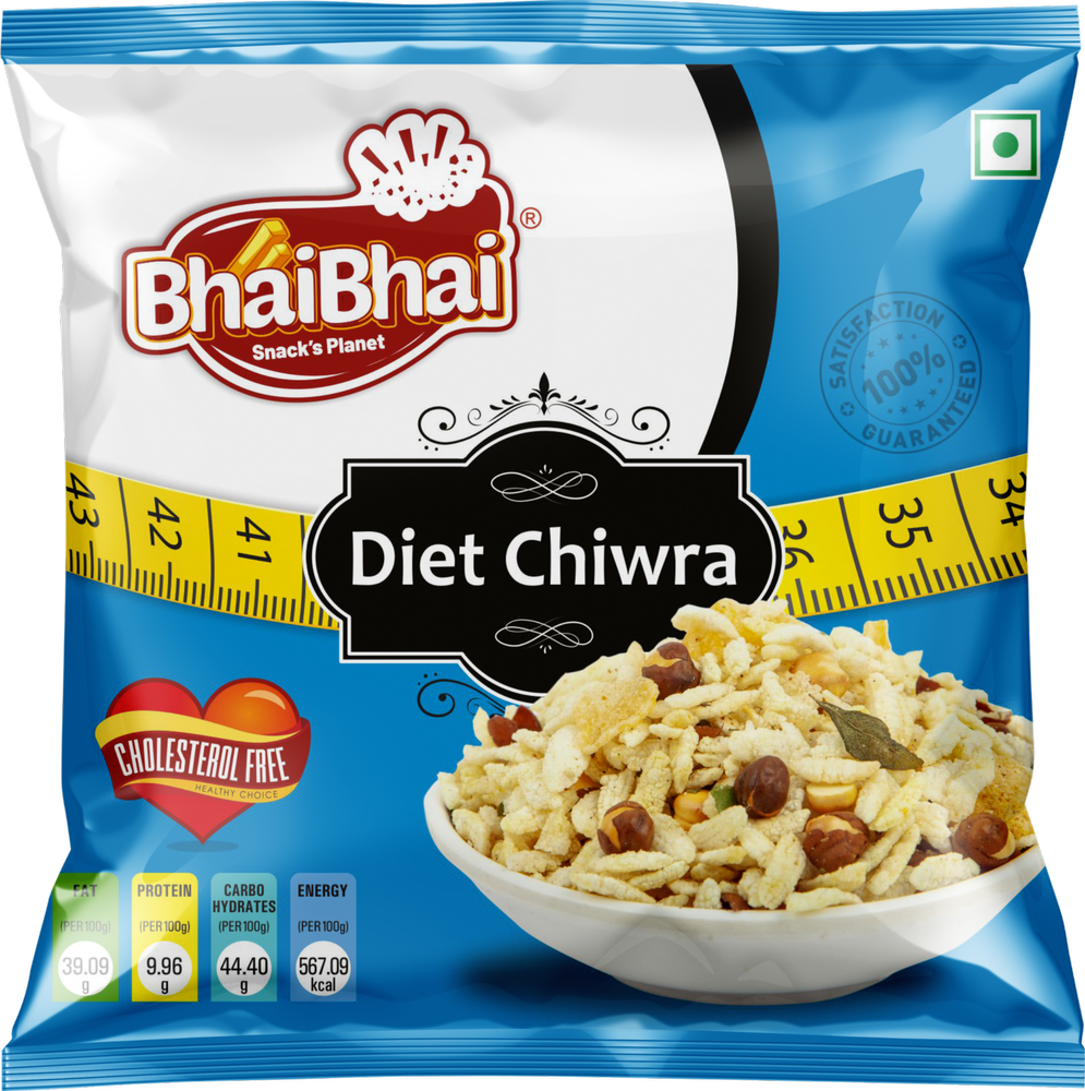 Bhai Bhai Diet Chiwra Namkeen, Packaging Size: 41 Grams