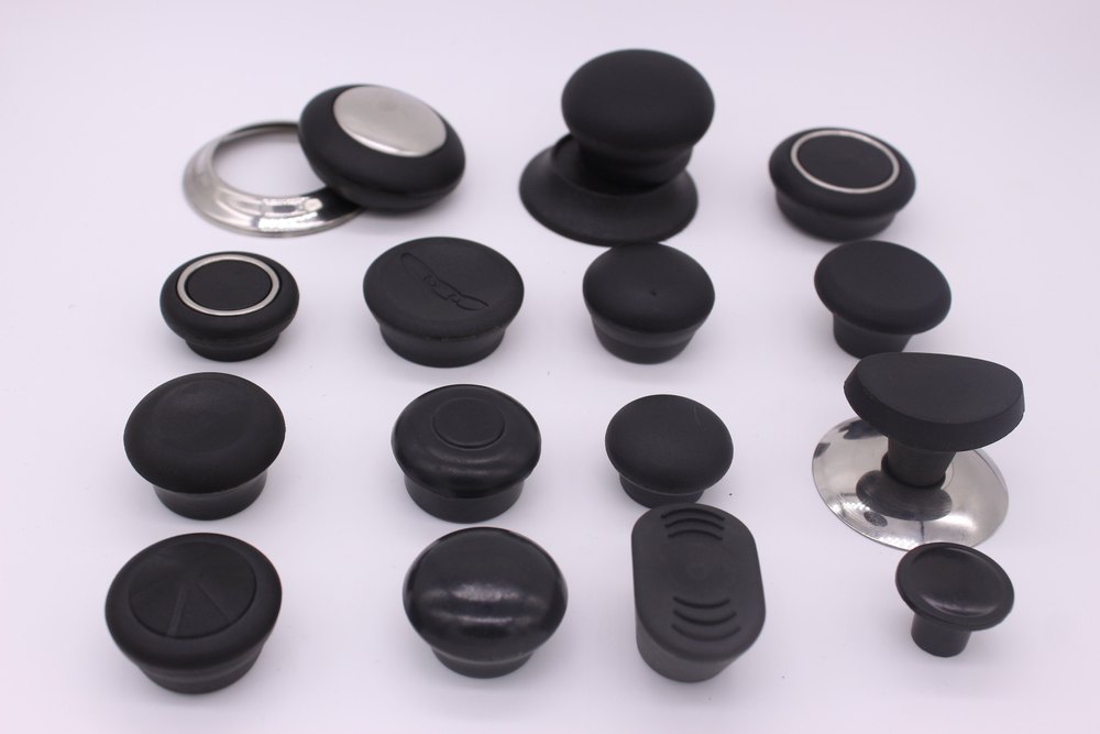 Black Bakelite Non Stick Cooker Knobs, For Cookware
