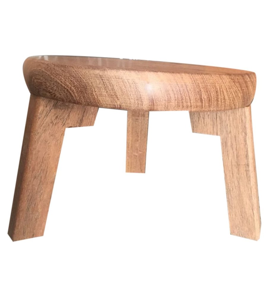 Brown 2.5 Inch Round Wooden Chakla, For Home