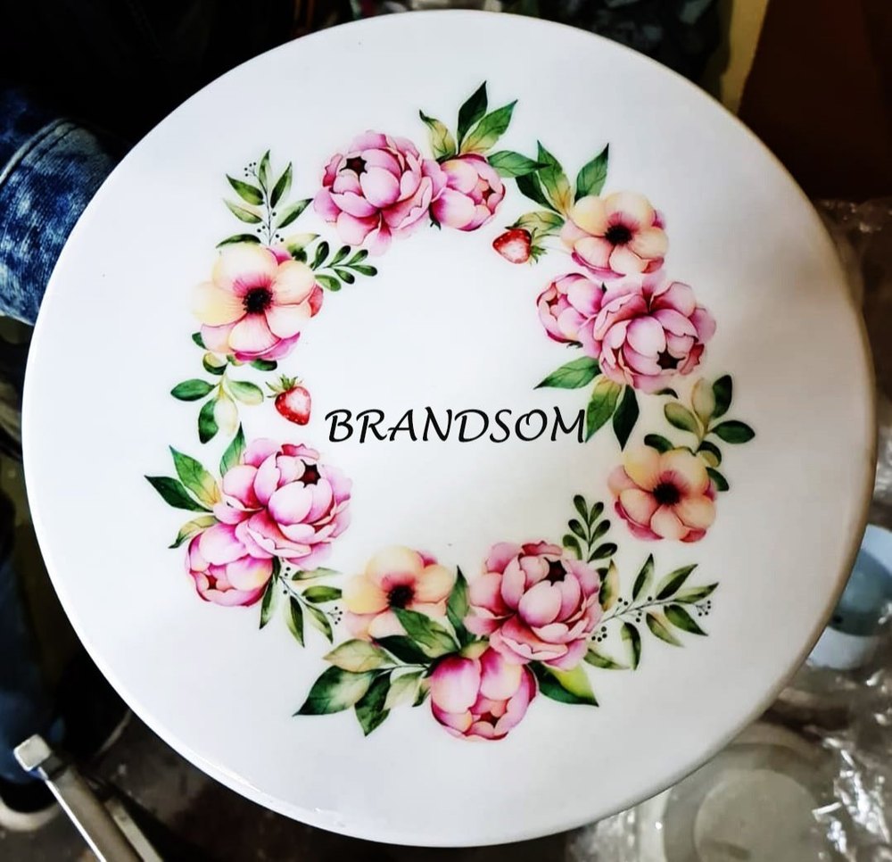 BRANDSOM Printed Marble Chakla Belan, For Kitchen, Size: 10
