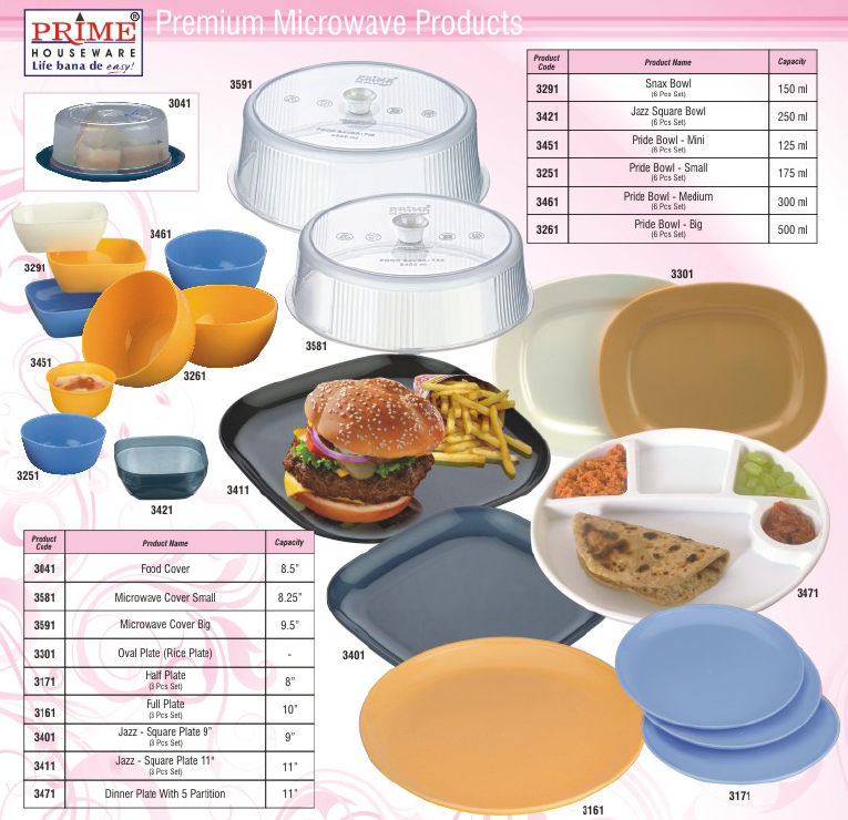 Microwave Bowl & Plate