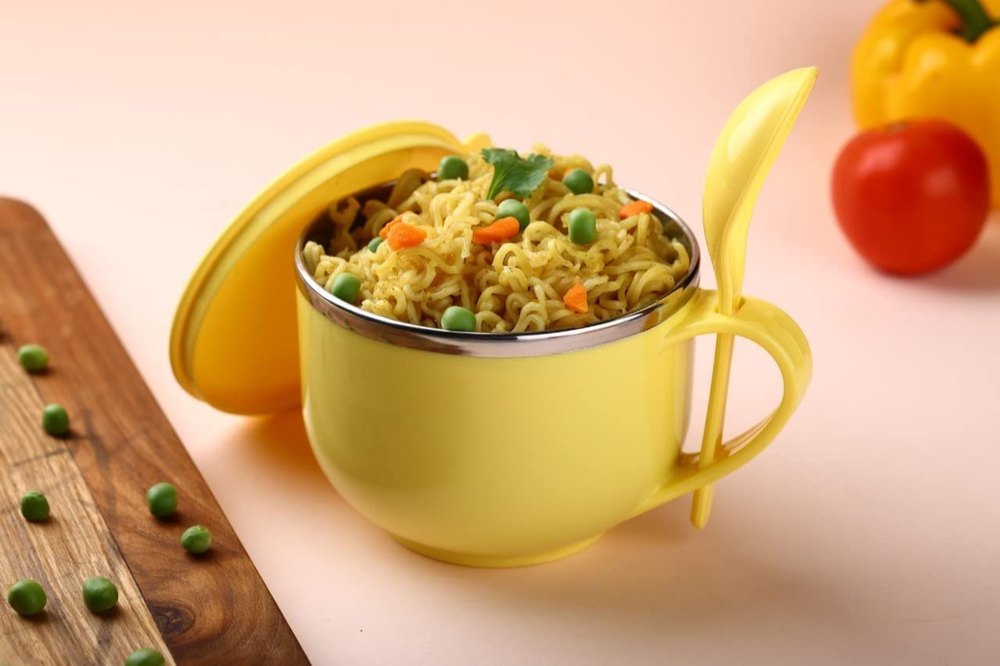 Noodle Bowls With Lid, Packaging Size: One Piece