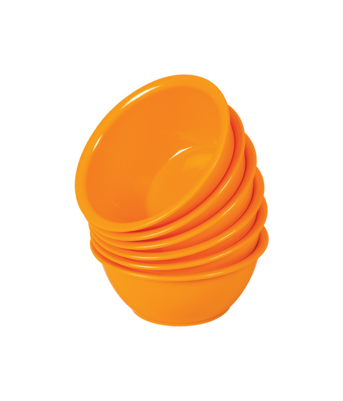 Carry Orange 6 Piece Bowl Set