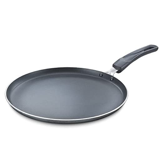 Aluminium Black 30 Cm Prestige Omega Aluminum Select Plus Non-Stick Omni Tawa, For Home