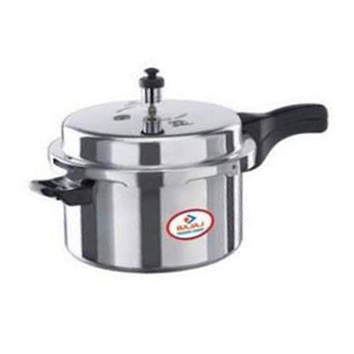 Aluminium Bajaj Majesty Pressure Cooker, Capacity: 3 Litres
