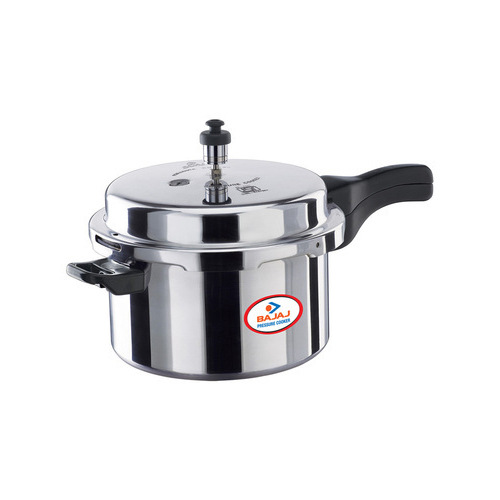 Silver Bajaj Pressure Cooker