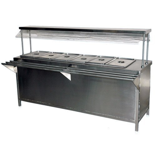 Unitech 1 Rv Burner Stainless Steel Hot Bain Marie, For Restaurant, 220V