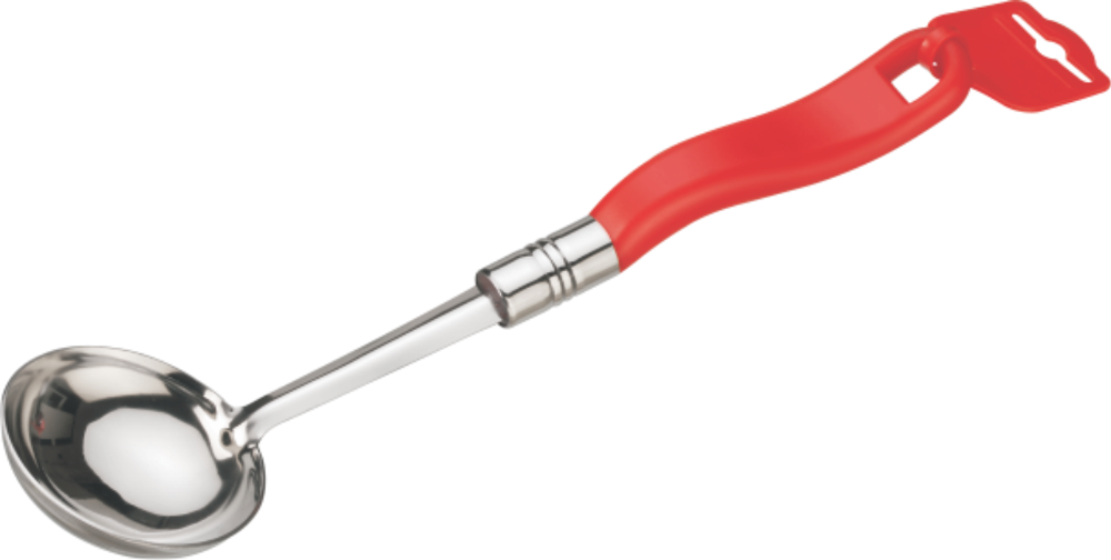 Stainless Still And Plastic Serving Spoon Ladle