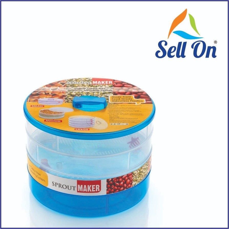 Palstiks Sprout Maker Box Hygienic Sprout Maker with 4 Container, Yas, Sell On