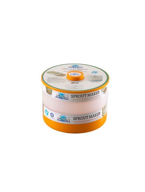 Plastic 3 Bean Bowl Sprout Maker Kitchen Utensils, Carton Box