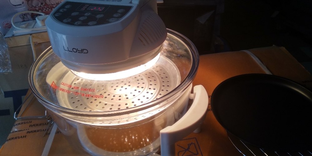 Lloyd Glass Home Appliance Halogen Oven