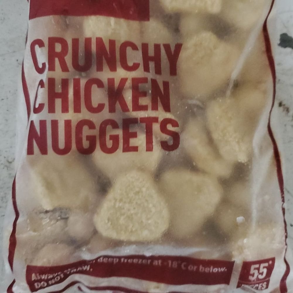 Brown Frozen Crunchy Chicken Nuggets