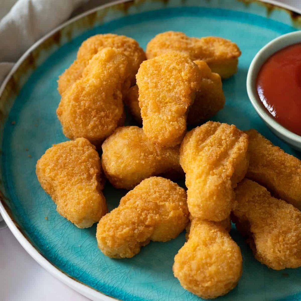 Golden Frozen Chicken Nugget