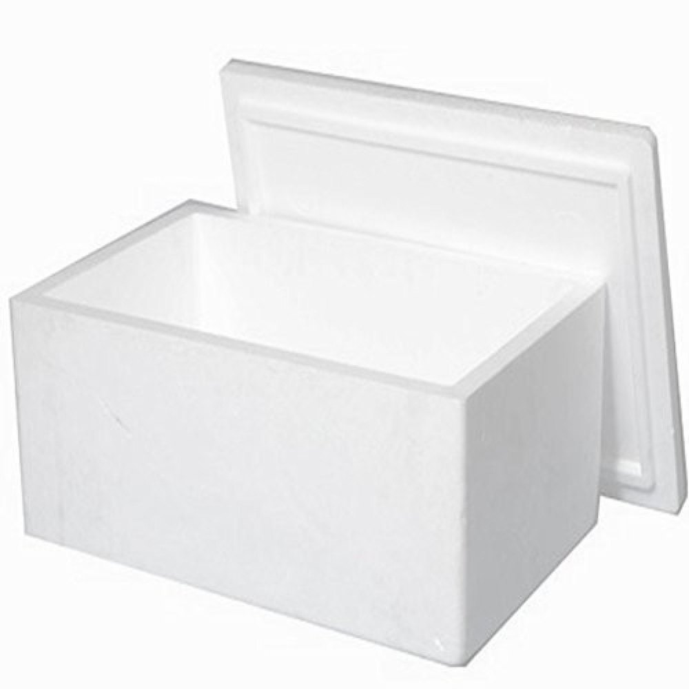White Thermocol Ice Box, Thickness: 6 mm, Capacity: 15 kg