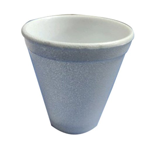 White Disposable Thermocol Cup, Capacity: 130 mL