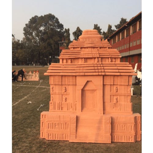 Thermocol Model Sun Temple Art Work