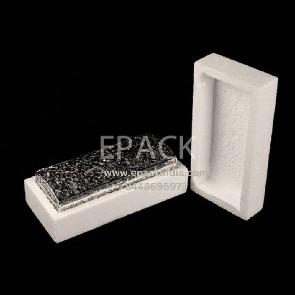 E-Pack White Thermocol Hand Molded Box, For Packaging And Insulation