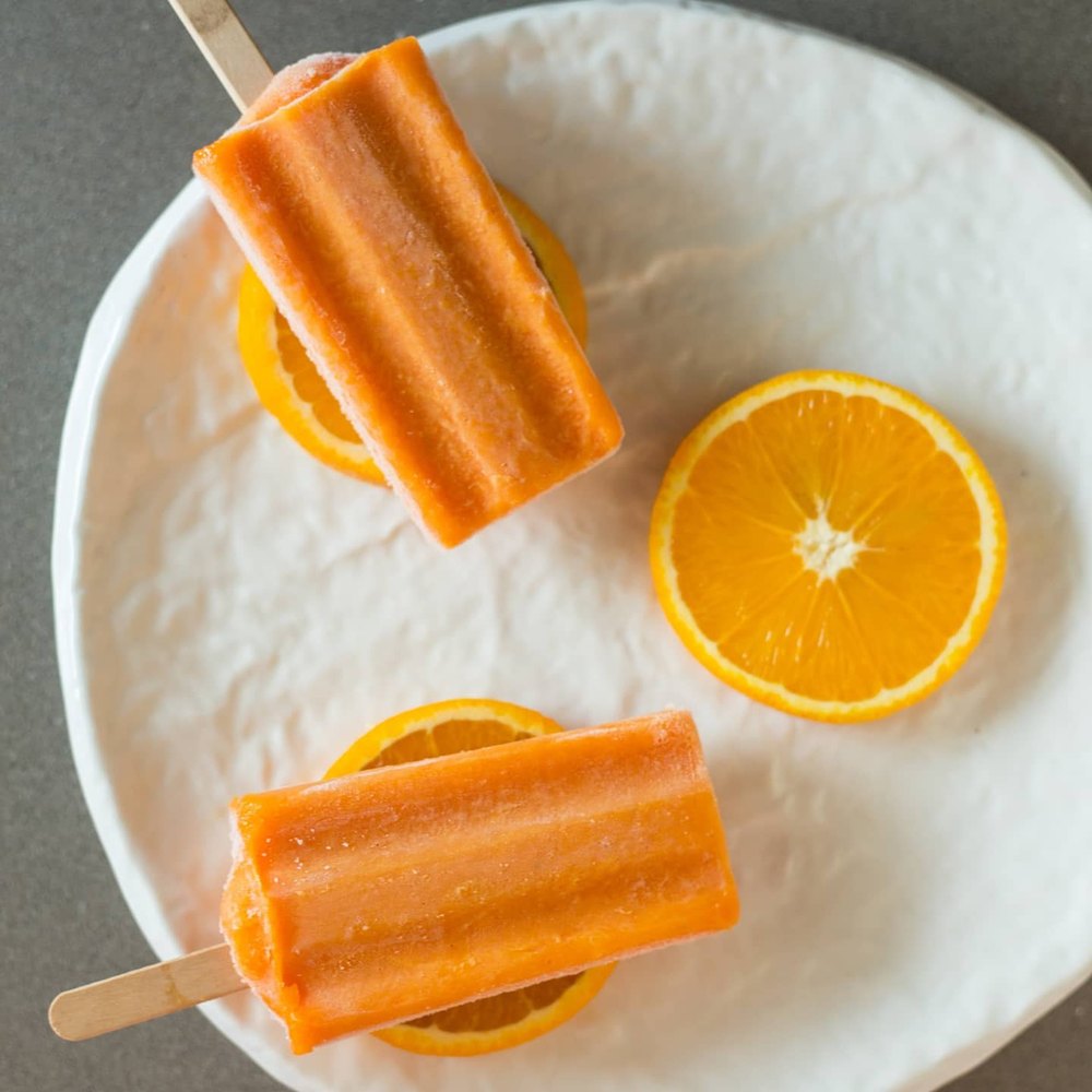 Becky Bee\'s Rectangular Orange Frozen Fruit Bar, Packaging Type: Pouch