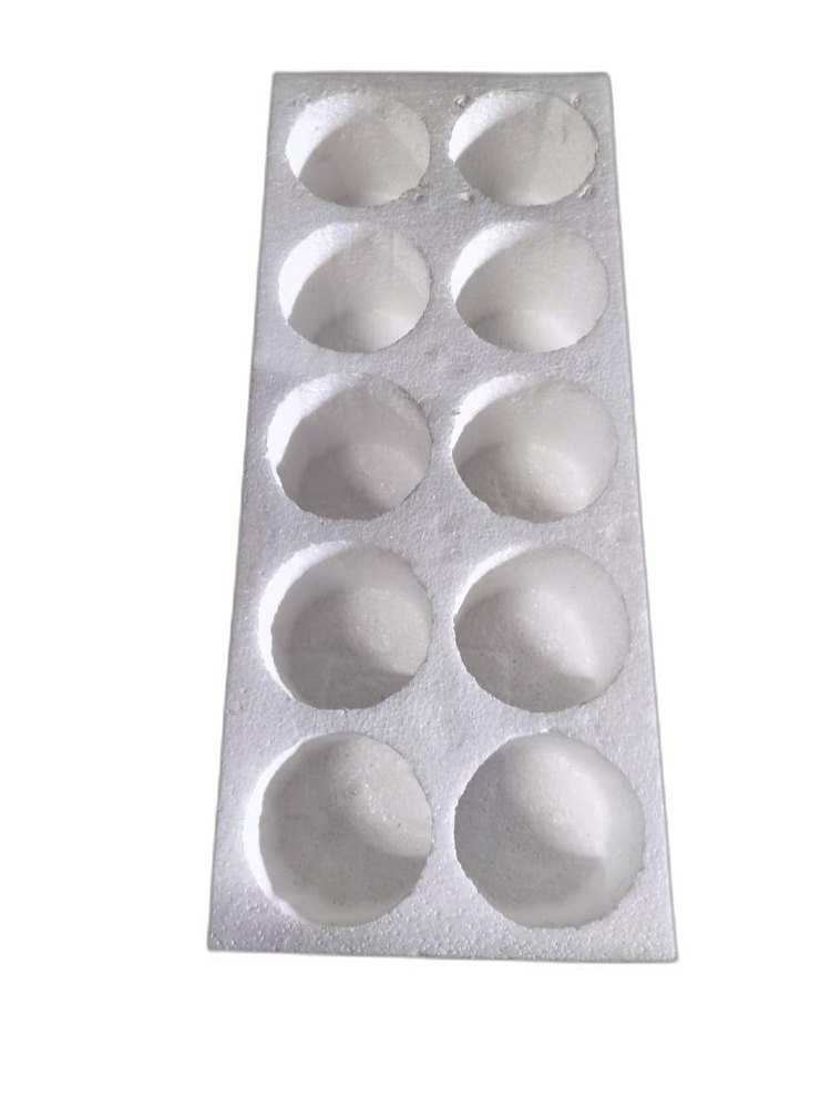 3 Kg 10 Thermocol Cup Packaging Box, Thickness: 12mm