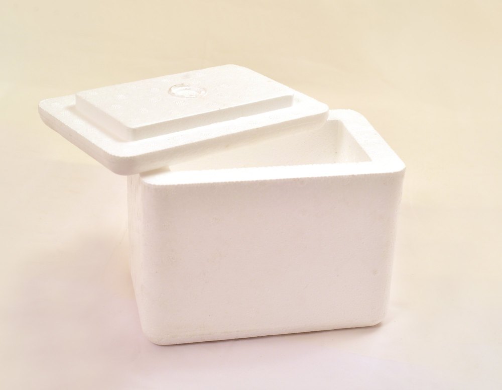 White Expanded Polystyrene Thermocol Box, For Laboratory, Medical, Thickness: 20 Mm