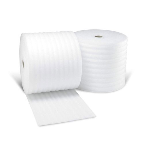 White EPE Foam Roll, Thickness: 2-5 mm
