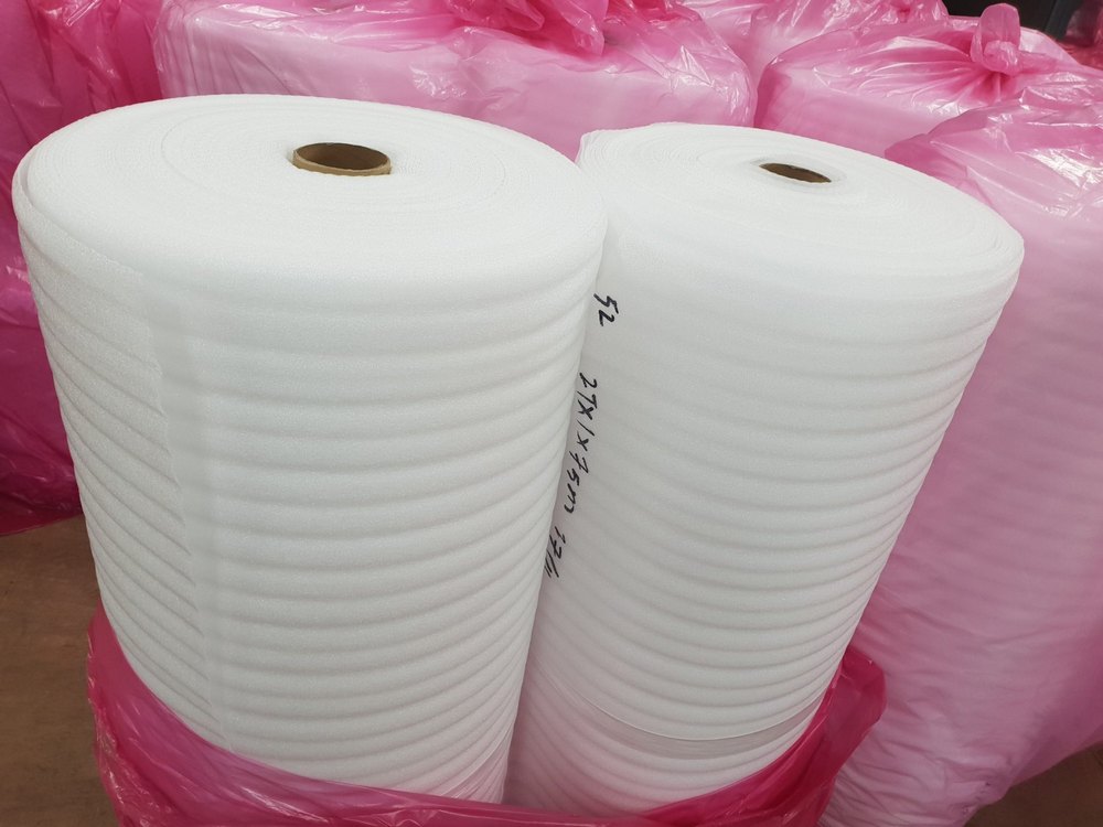 Surya Enterprises White EPE Foam Roll, For Packaging, Thickness: 10 mm