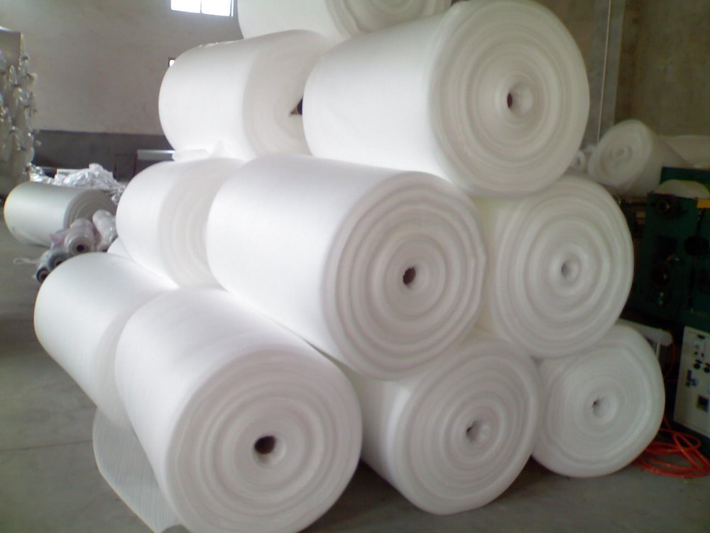 Sanghvi White EPE Foam Roll, For Packaging Purpose, Thickness: 20mm