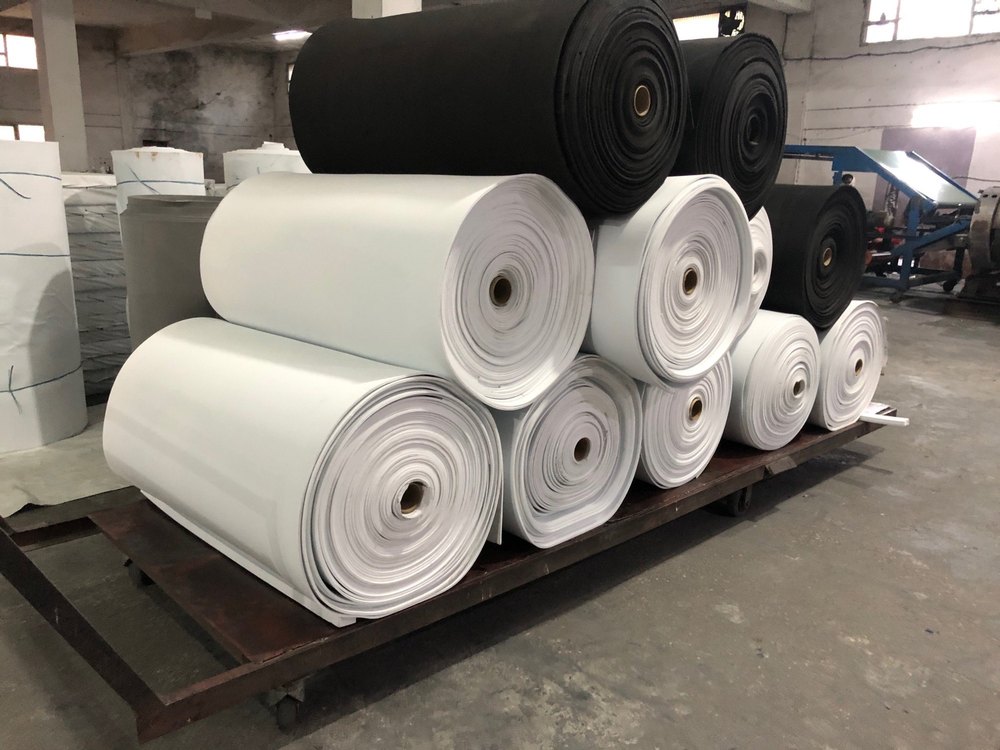 TJIKKO White Eva Foam Roll, For Sport And Craft, Thickness: 2mm To 50mm