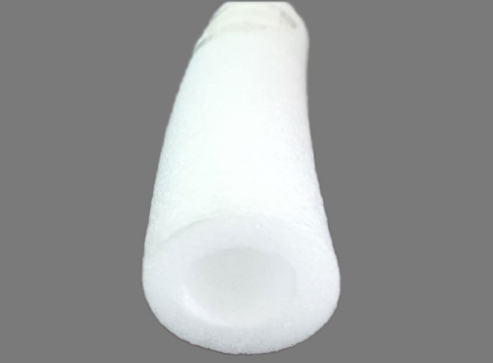 White EPE Foam Insulation Tube, Size/Diameter: 1 inch, Thickness: 15 mm (wall)