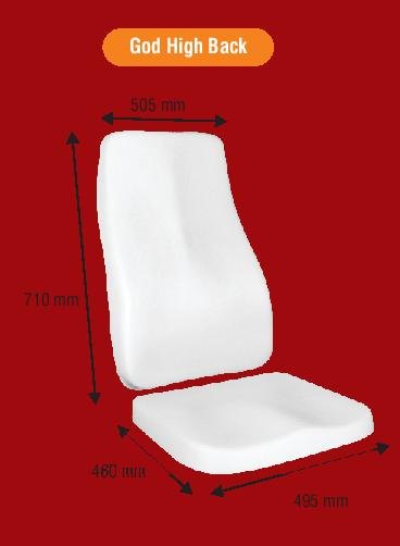 Natural High Back Foam, For Office Furniture