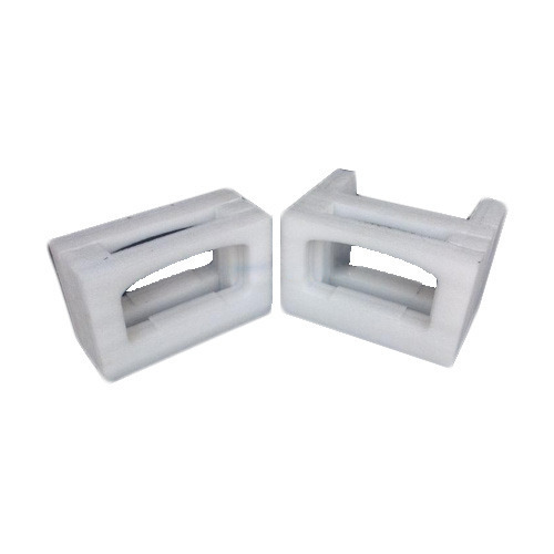 White Molded Packaging Foam Fitment, For Packaging