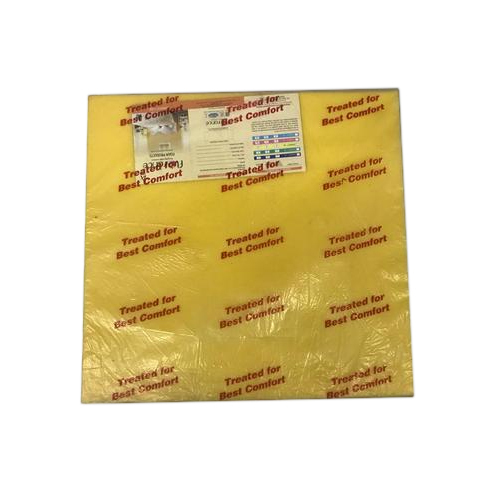 Yellow Florence Foam Sheet, Size/Dimension: 21x22Inch