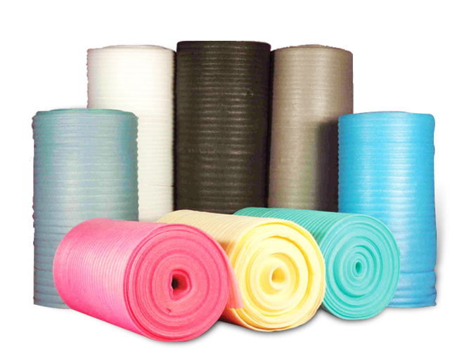 White EPE Foam Rolls, For Packaging, Thickness: 1mm -10 Mm