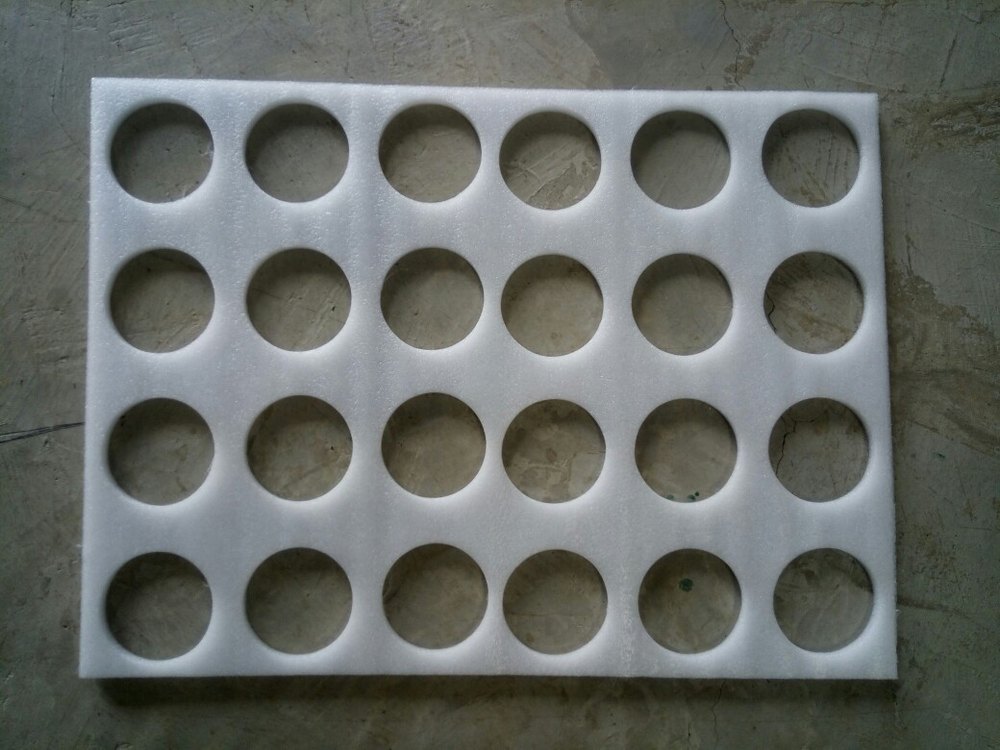Shreeraj Packaging White Die Cut EPE Foam, For Packaging, Thickness: 15 mm