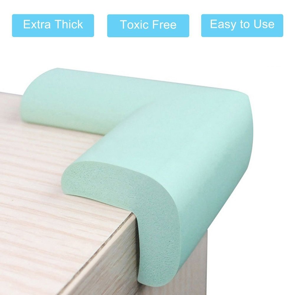 Multicolor foam safety corner guard for kids safety, Size: 16.8x16.5x7.7, 20g
