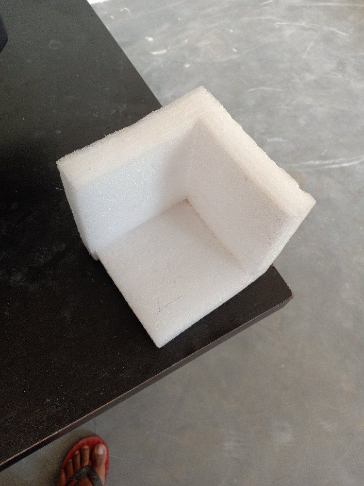 Vishwakarma packaging White Epe foam L corner, Thickness: Customisable