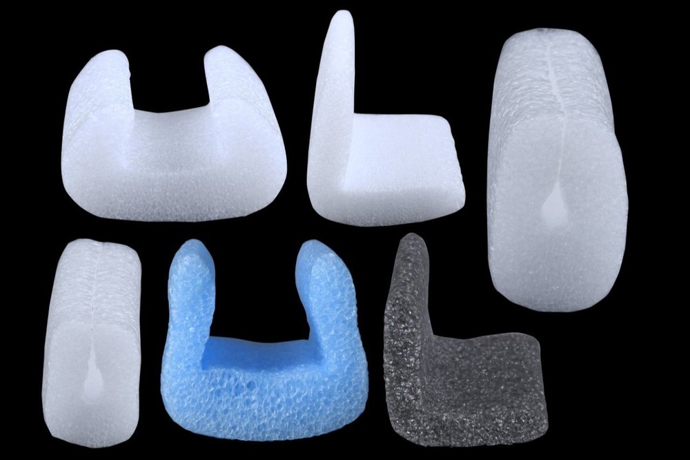 Shrinidhi White EPE Foam Corner, For Packing, Thickness: 4 mm