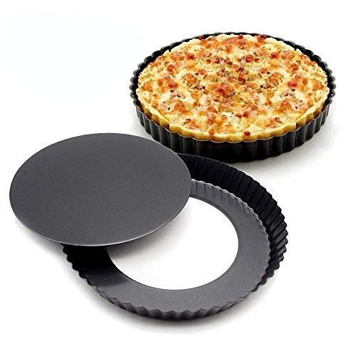 Black Aluminium Pizza Pie Pan