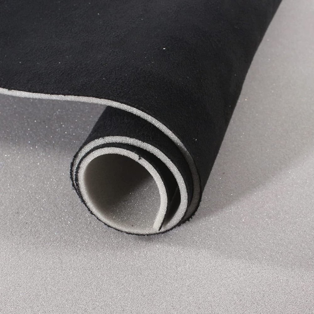 Plain Polyester Velcro Foam Laminated, For Garment