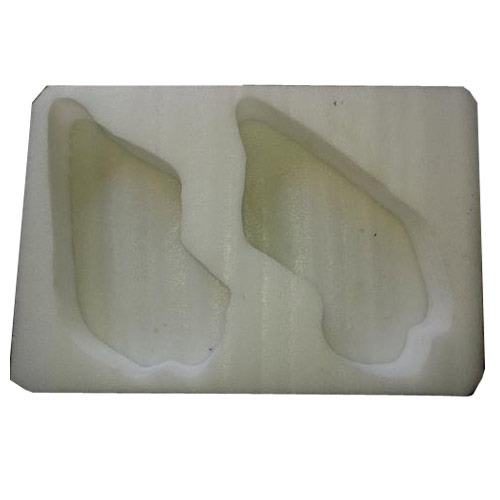 Off White High Density Laminated EPE Foam