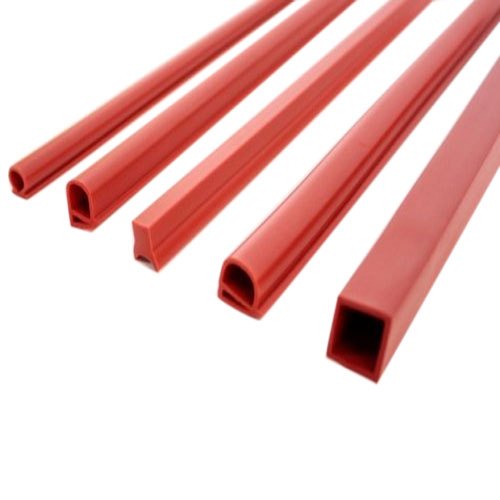 Red PVC Foam Plastic Profile