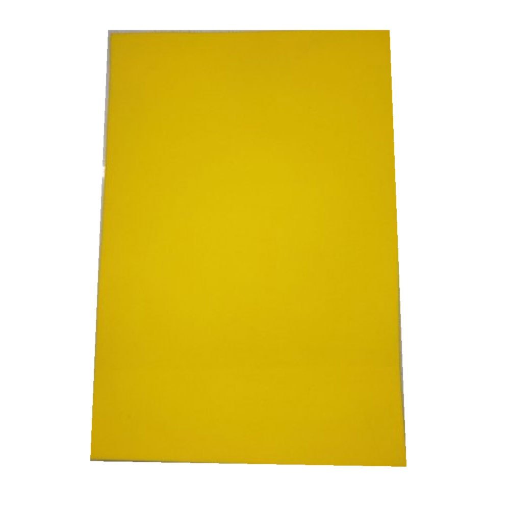 Yellow Cross Linked Polyethylene Sheet, Thickness: 2mm
