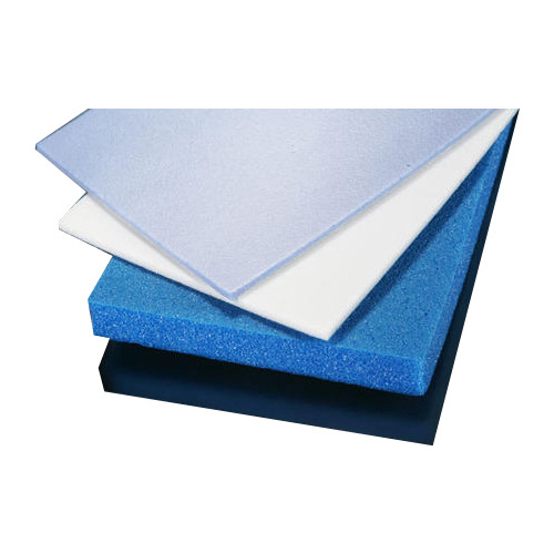 Blue And Grey Cross Linked Polyethylene Sheet, 2-5 Mm