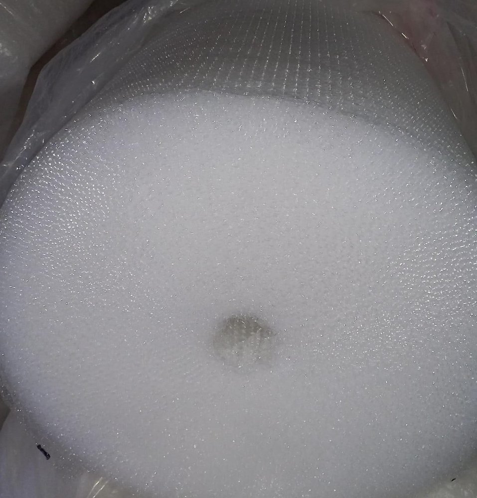 White 30 GSM Air bubble wrap, For Wooden Furniture, Sheet Width: 1 meter