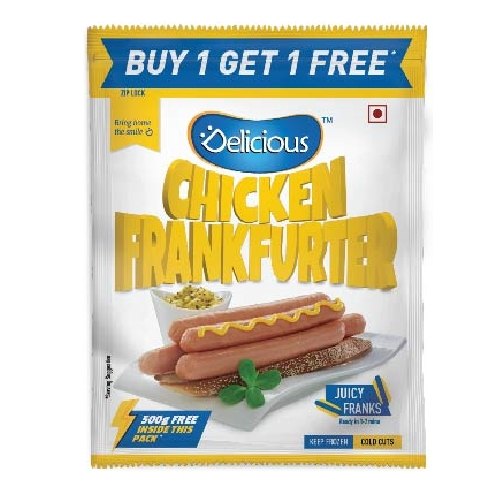 Elicious 500 G Chicken Frant Furter
