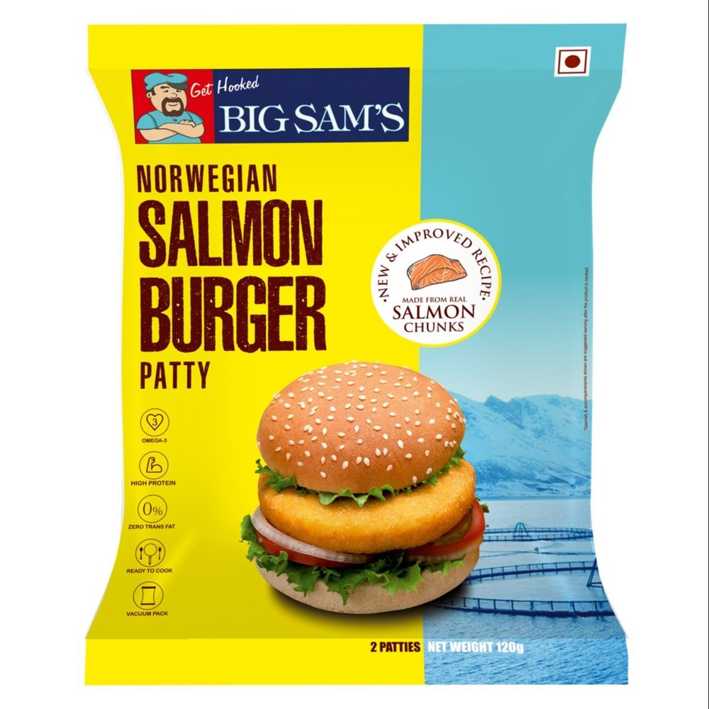 Big Sams Salmon Burger Patty