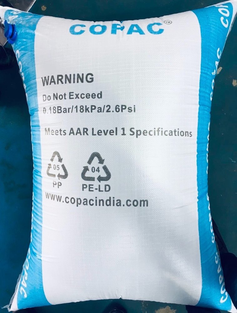 COPAC White PP Woven Dunnage Air Bag, For Packaging