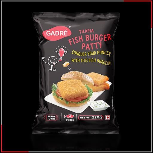 Tilapia Fish Burger Patty